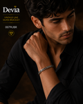 Fine Print Chain Bracelet