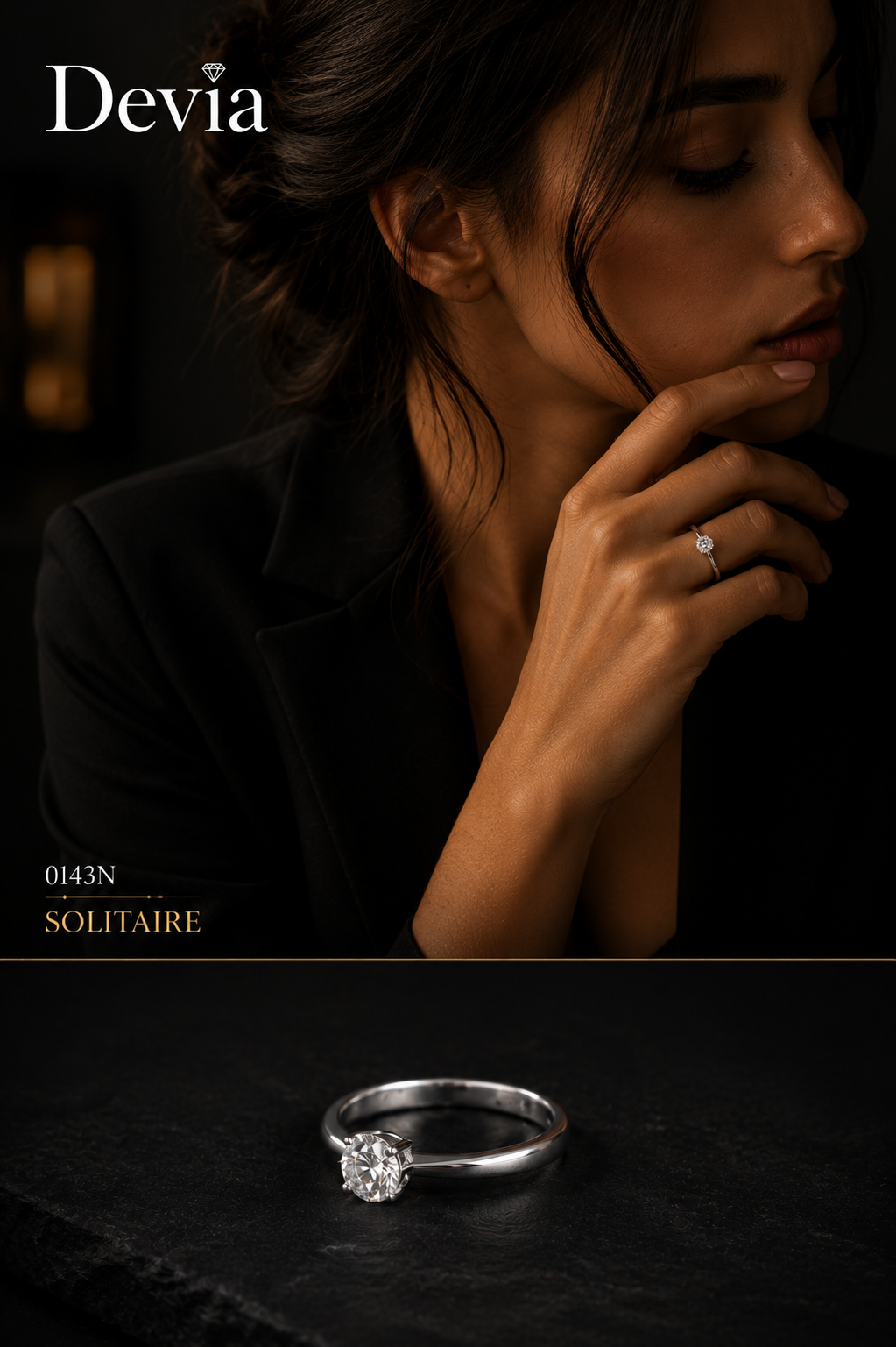 Subtle Hint Ring