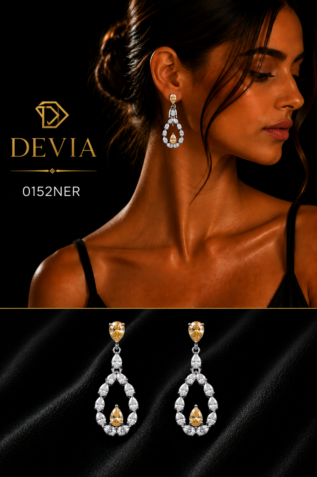 The Drama Drop Earrings