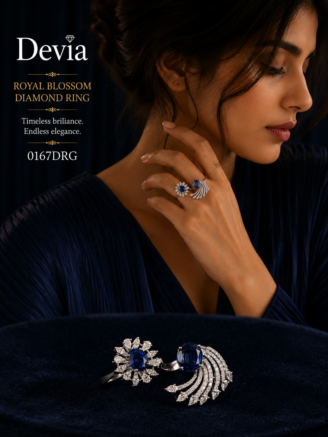 Electric Bloom Ring